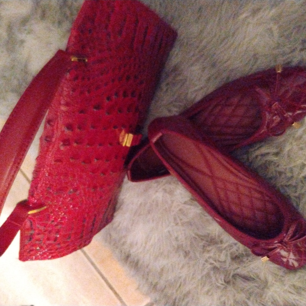 Chic Red Handbag